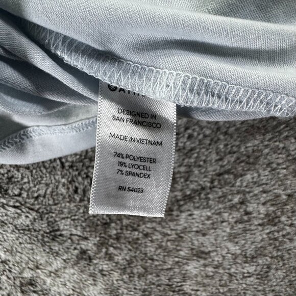 Athleta Essence Handkerchief Hem Top Sz Small Tall - Picture 9 of 10